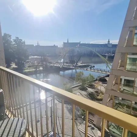 Boulevard Drobnera Iv - Nad Odra - Rynek 아파트 브로츠와프